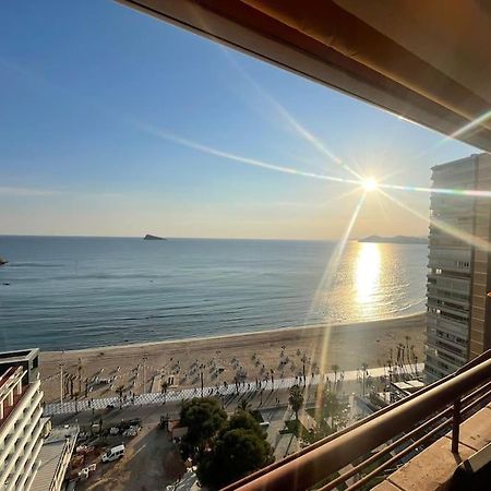 Centro Primera Linea Con Piscina Benidorm Exterior foto