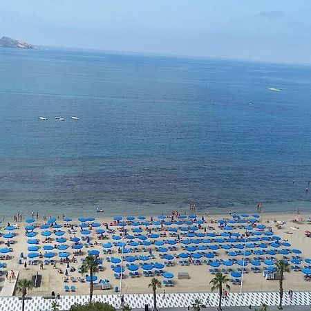 Centro Primera Linea Con Piscina Benidorm Exterior foto